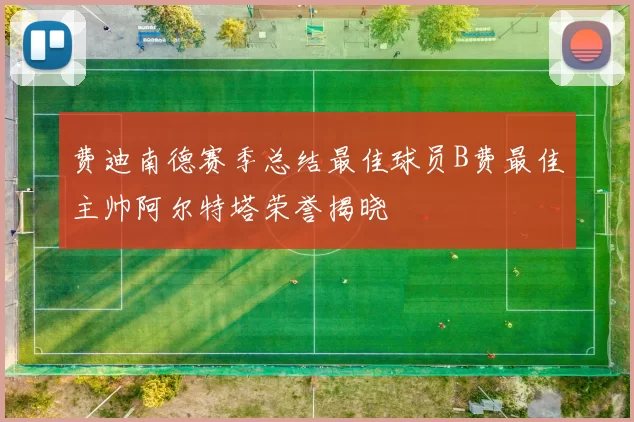 费迪南德赛季总结最佳球员B费最佳主帅阿尔特塔荣誉揭晓